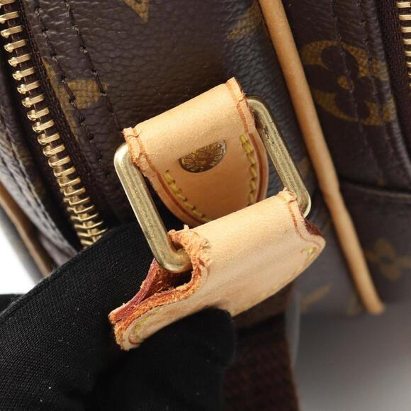 LOUIS VUITTON Brown Monogram Leather Shoulder Bag - Picture 11 of 11